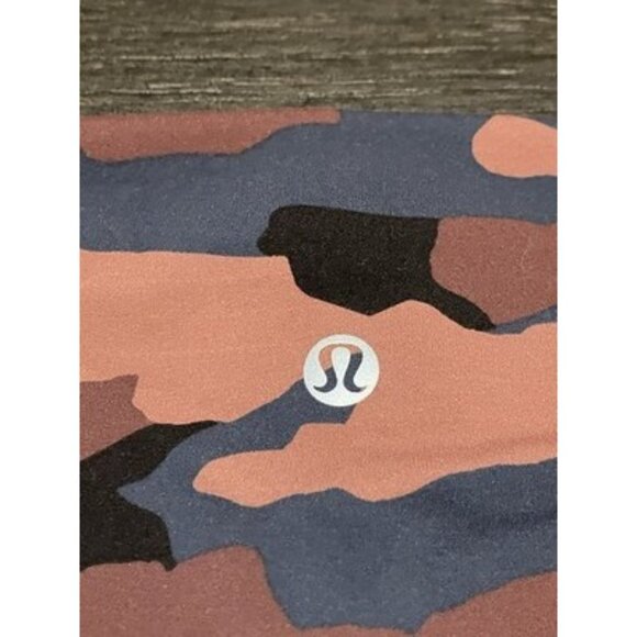 Lululemon Wunder Train High-Rise Leggings Camo Red Size 6 - Picture 3 of 5